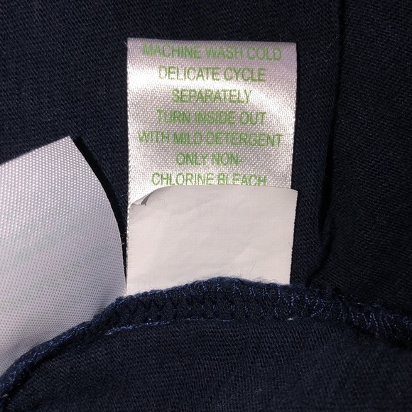 Lilly Pulitzer navy blue sleeveless top size xsmall - Picture 6 of 7